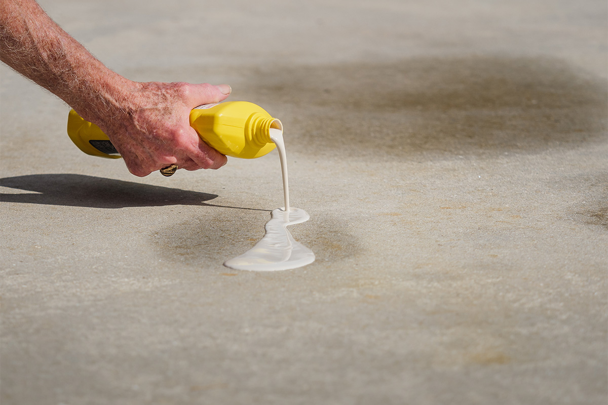 How To Remove Stains From Concrete A Core Concrete